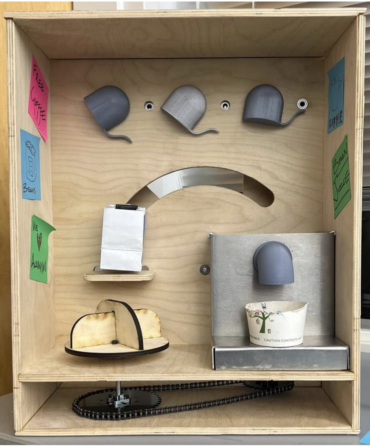 CAD Model of the Simple Automata