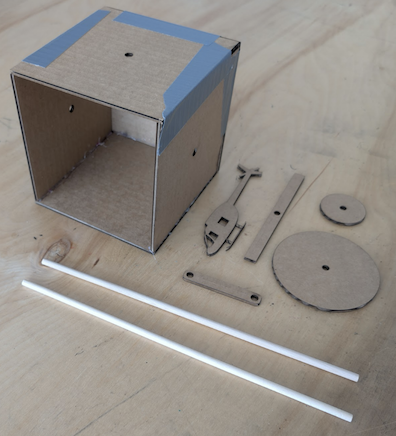 CAD Model of the Simple Automata